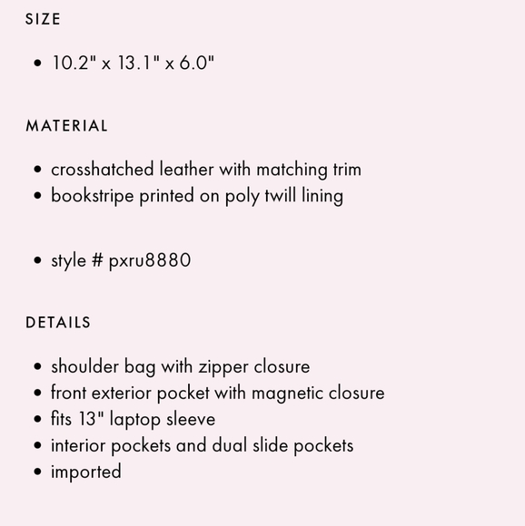 Kate Spade Cameron Street Audrey Laptop Bag - Picture 15 of 15